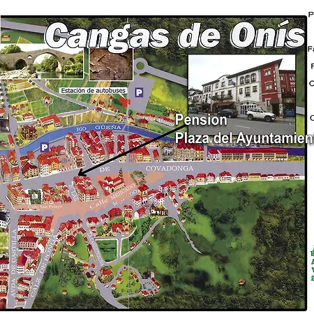 Plaza Del Ayuntamiento Penzion Onís